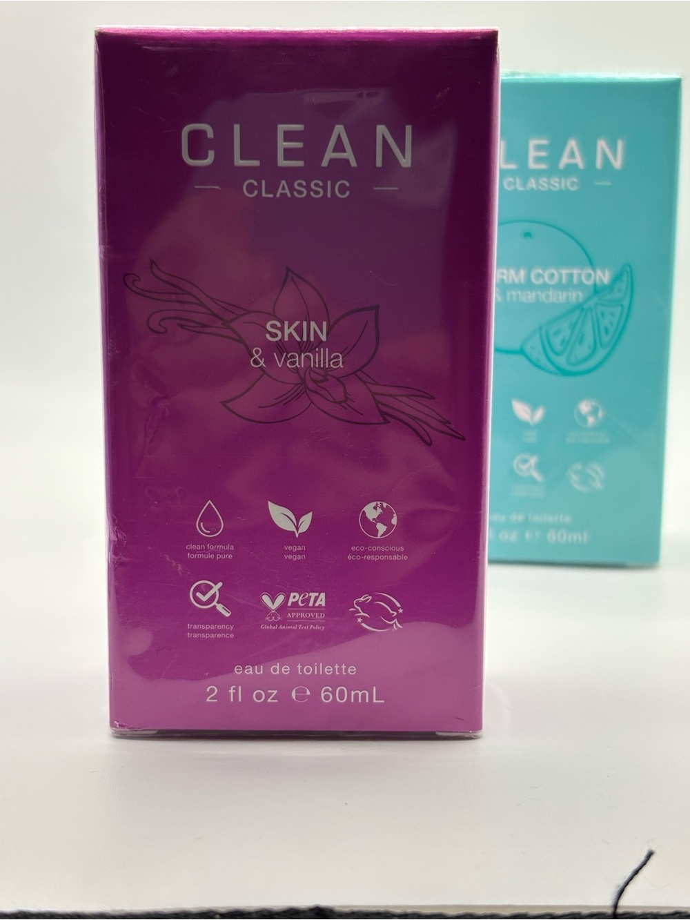 CLEAN Classic Eau de Toilette 2 Fl Oz Fresh Laundry Skin Vanilla Mandarin - Picture 4 of 8